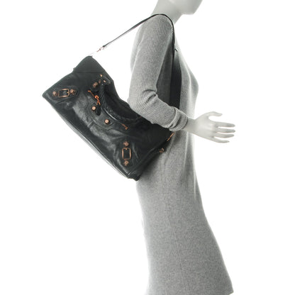 Balenciaga Agneau Giant 21 Rose Gold Hardware Part Time Black 2 of 8