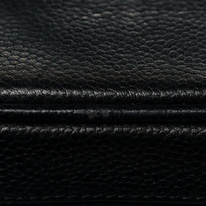 Chanel Caviar Vanity Cosmetic Case Black 11 of 13