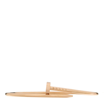Cartier 18K Pink Gold Small Juste Un Clou Bracelet 17 1 of 4