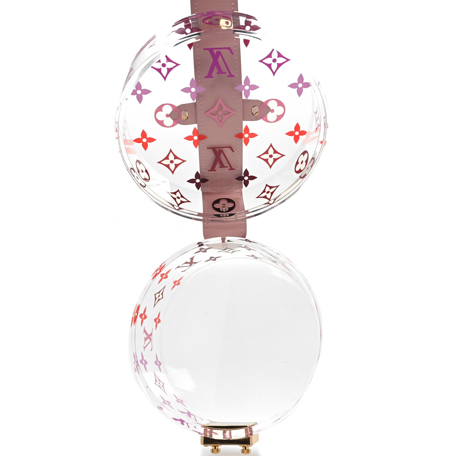 Louis Vuitton Transparent Plexiglass Box Scott Rose Ballerine 5 of 6