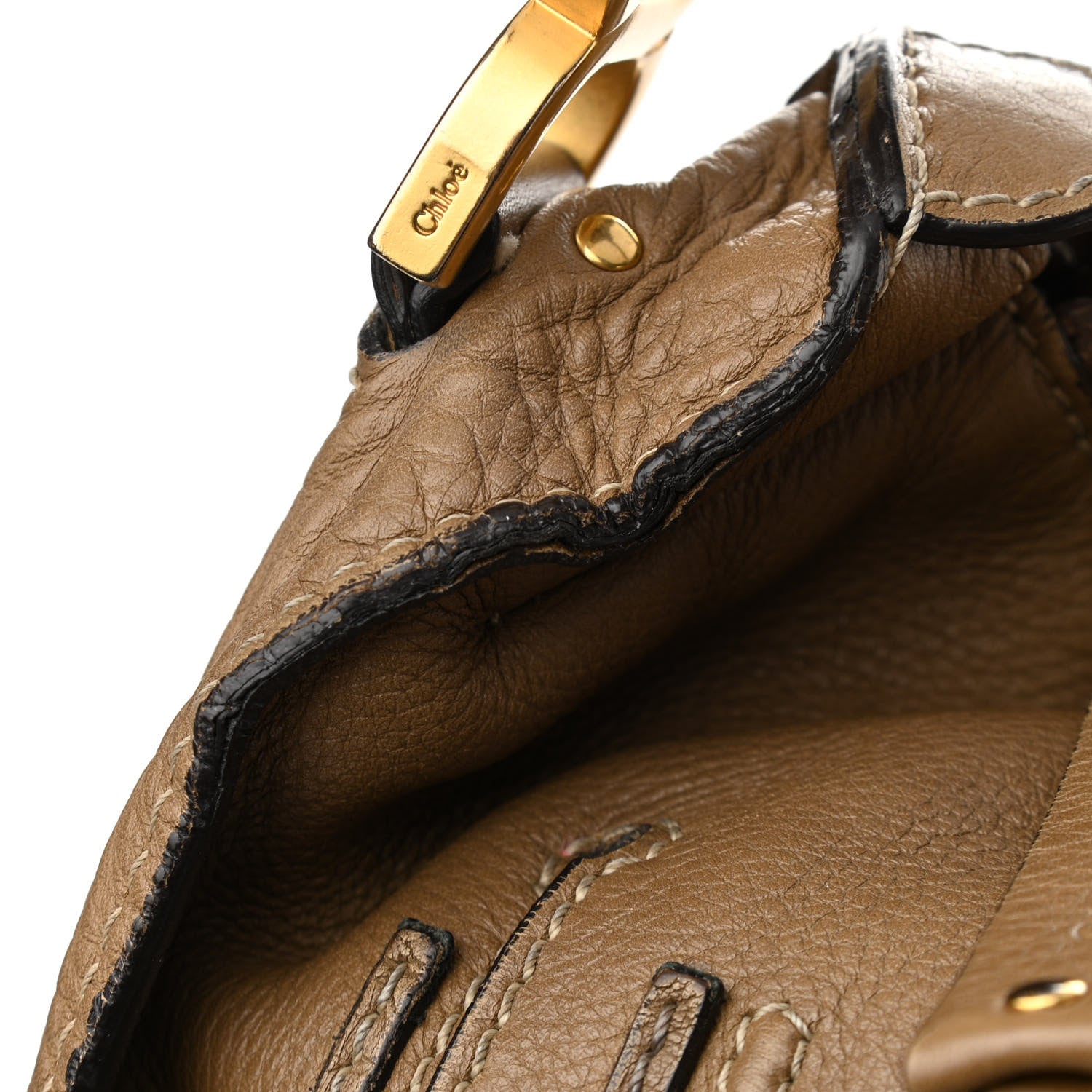 Chloe Calfskin Large Marcie Hobo Nut 10 of 12