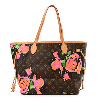 Louis Vuitton Monogram Roses Neverfull MM 1 of 11