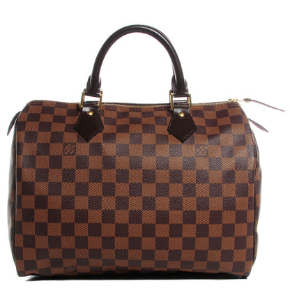 Louis Vuitton Damier Ebene Speedy 30 1 of 7