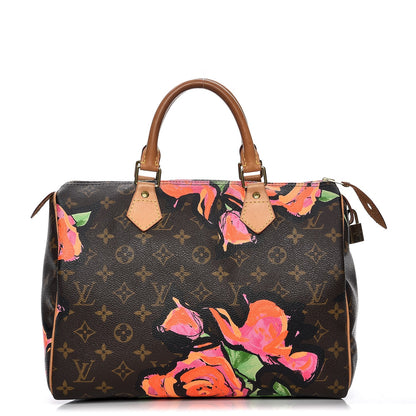 Louis Vuitton Monogram Roses Speedy 30 1 of 13