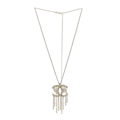 Chanel Pearl CC Necklace Gold 3 of 6