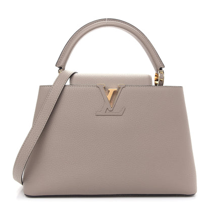 Louis Vuitton Taurillon Capucines PM Galet 1 of 8