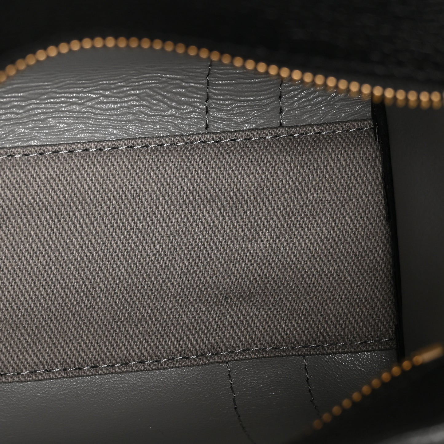 Grained Calfskin Crossbody The Tote Bag Black