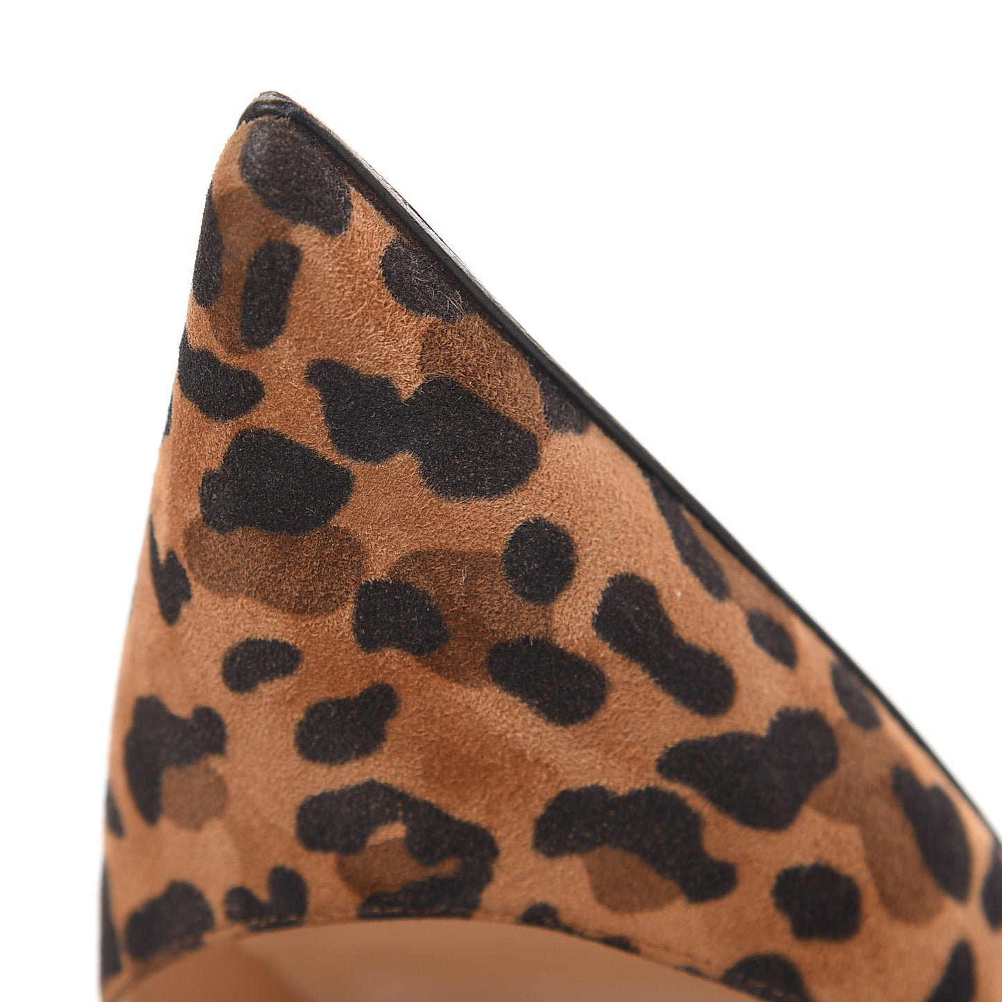 Veau Velours Leopard Clare 80 Pumps 37.5 Caramel