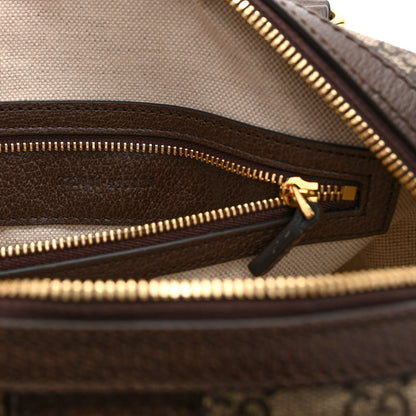 Gucci GG Supreme Monogram Web Small Ophidia Top Handle Bag Beige Ebony 7 of 11