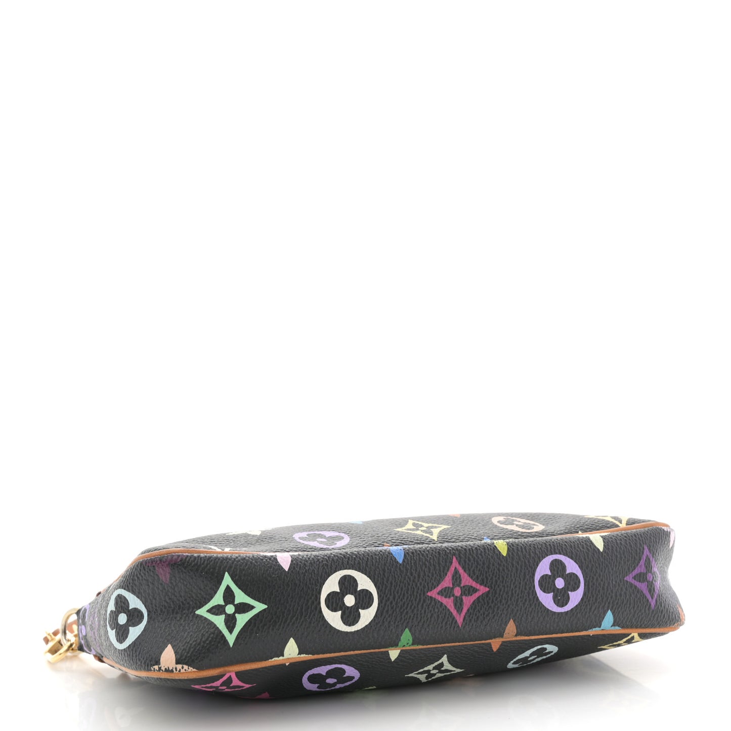 Monogram Multicolor Pochette Accessories Black