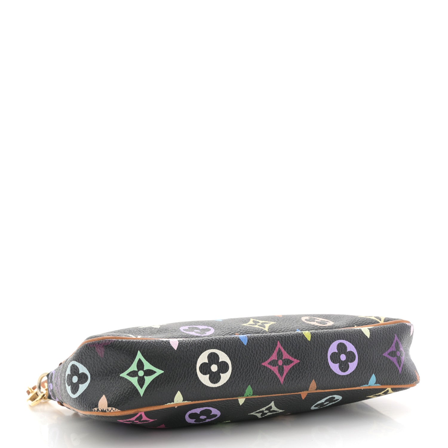 Louis Vuitton Monogram Multicolor Pochette Accessories Black 4 of 12