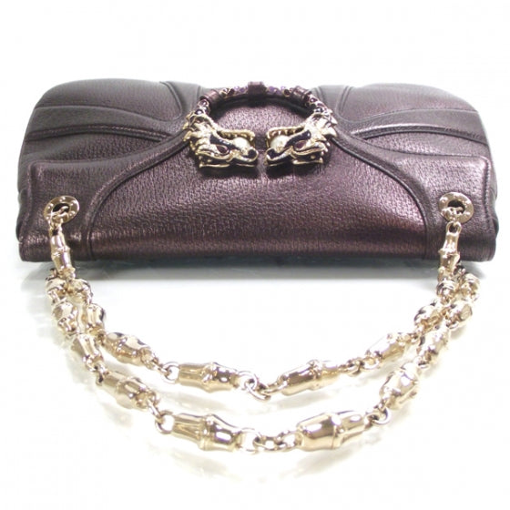 Leather Tom Ford Jeweled Dragon Evening Bag
