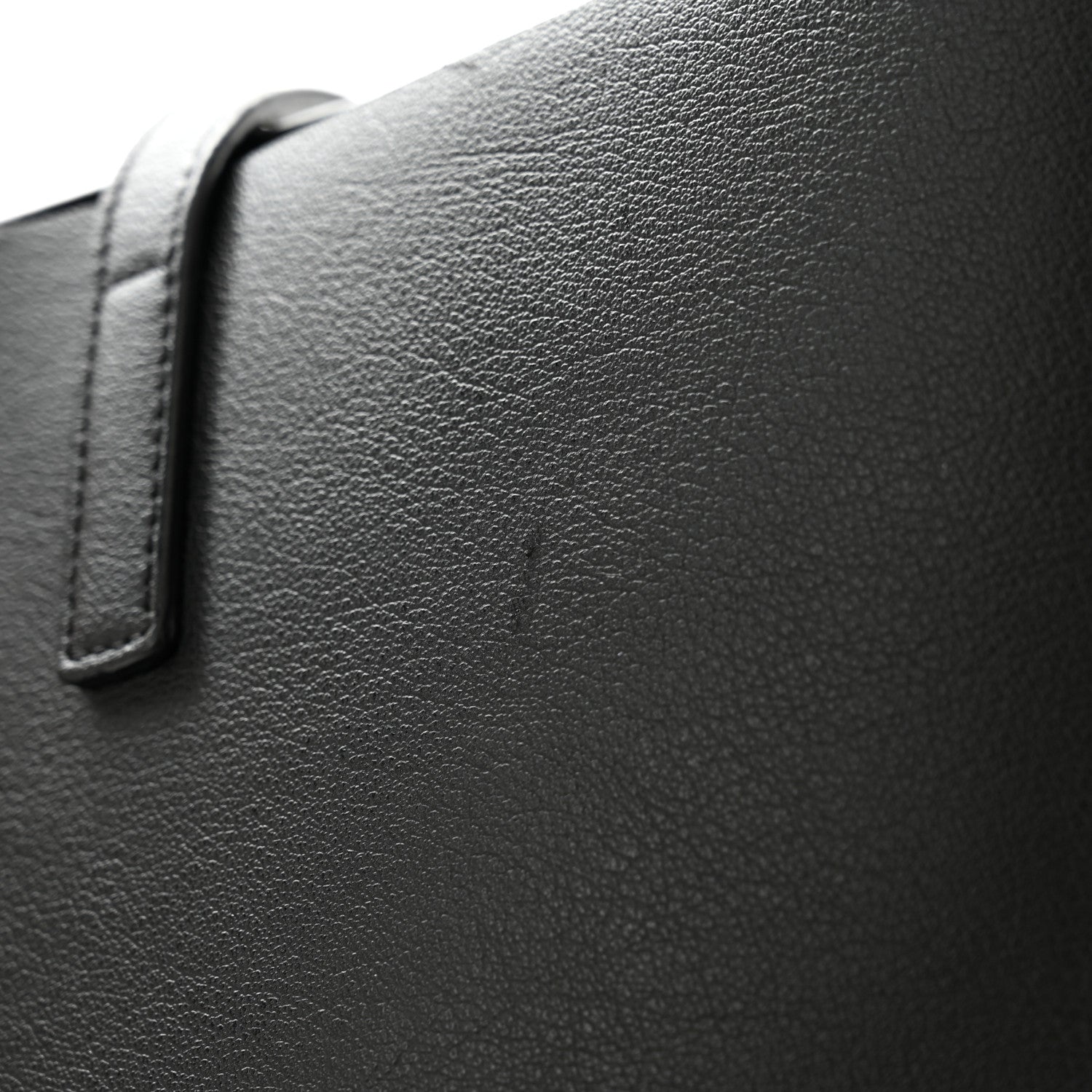 Saint Laurent Calfskin North-South Shopping Tote Black 12 of 12