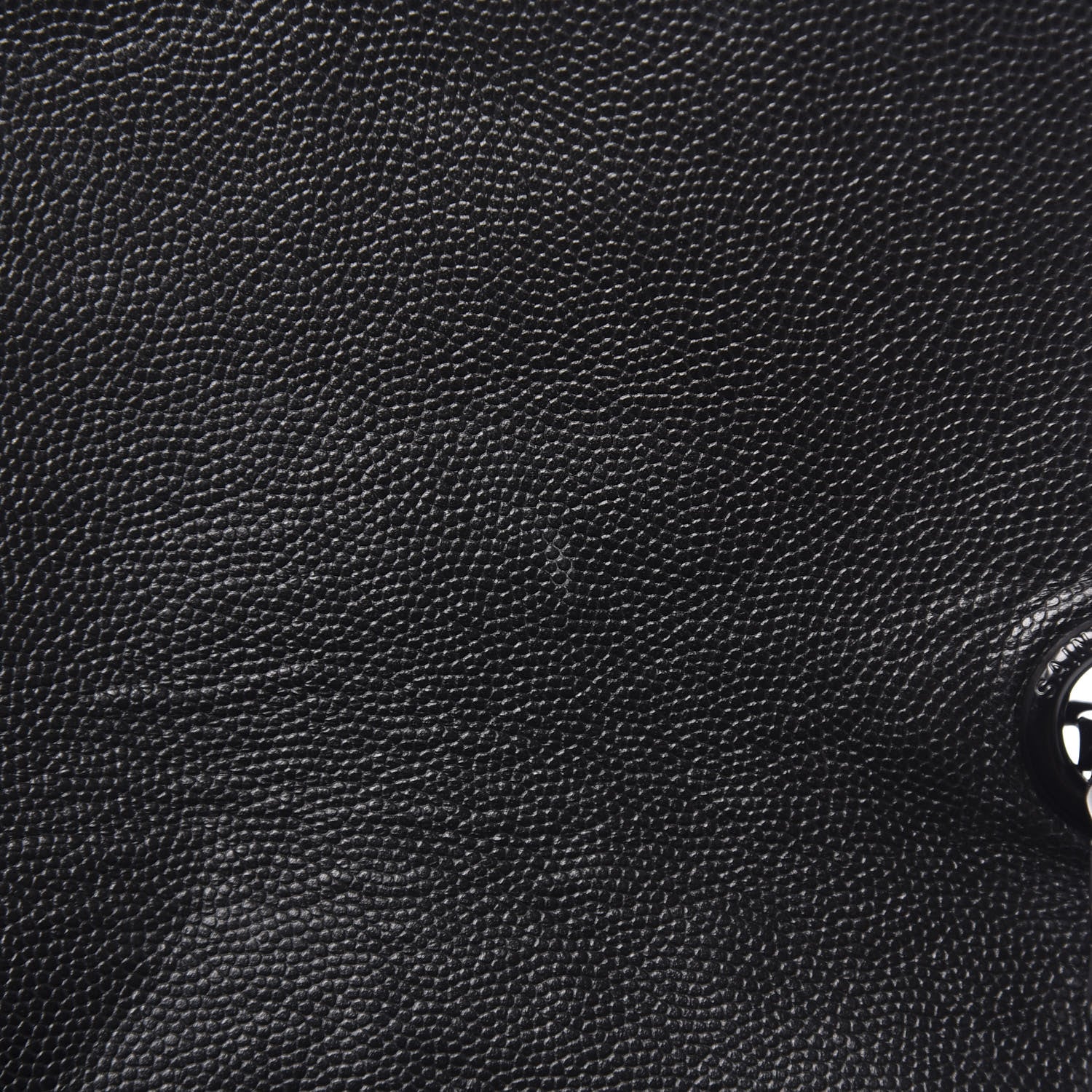 Saint Laurent Grain De Poudre Medium West Hollywood Monogram Fold-Over Black 9 of 13