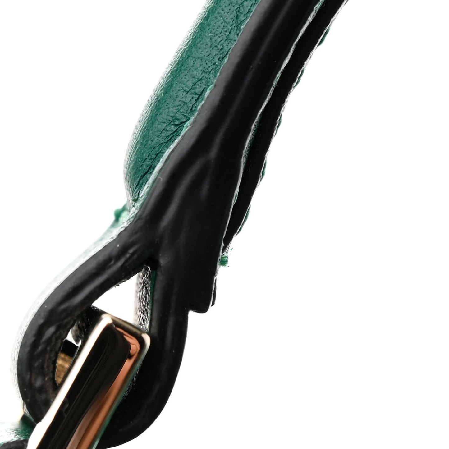 Crystal Embroidered Mini Vsling Top Handle Bag Emerald Jungle