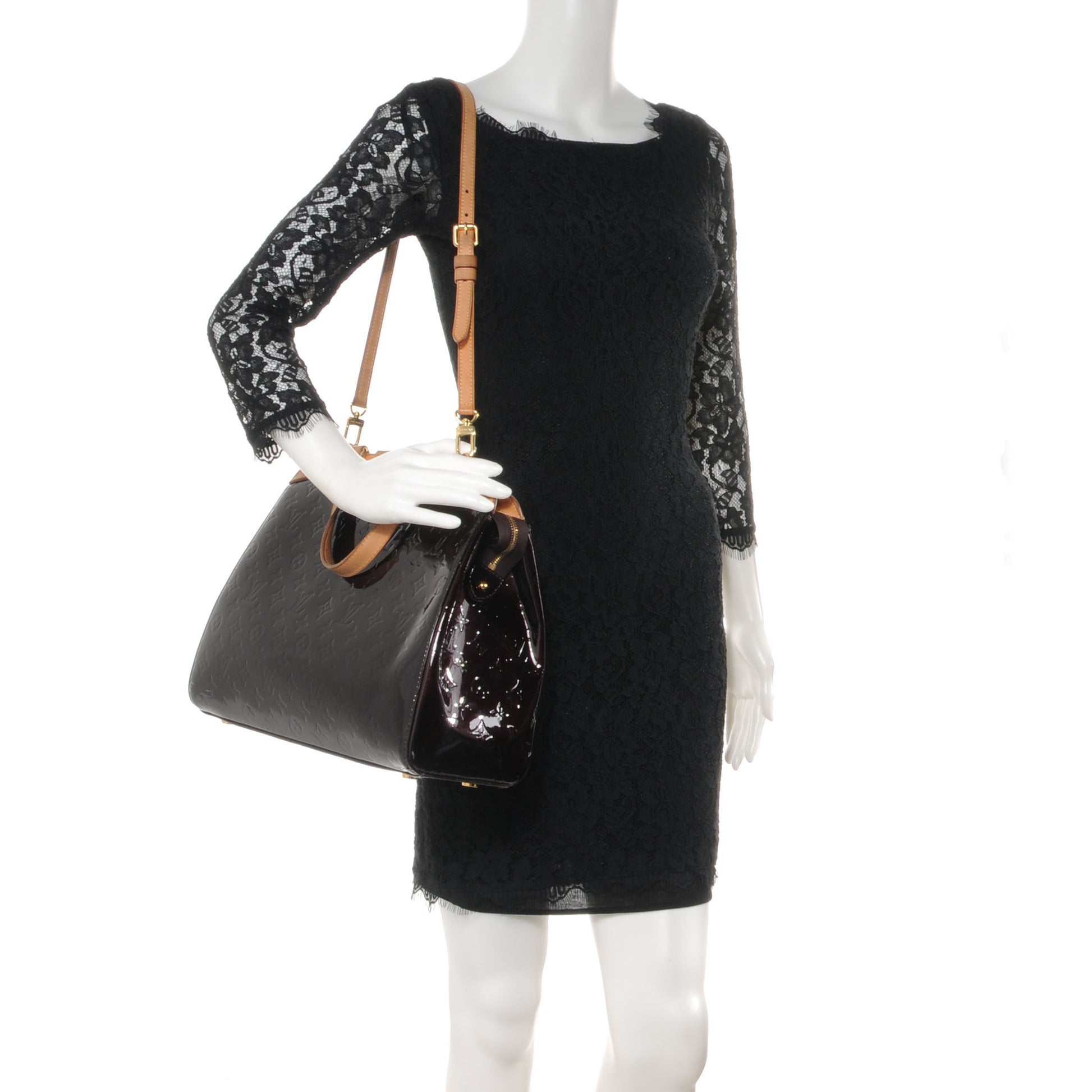 Louis Vuitton Vernis Brea GM Amarante 2 of 10
