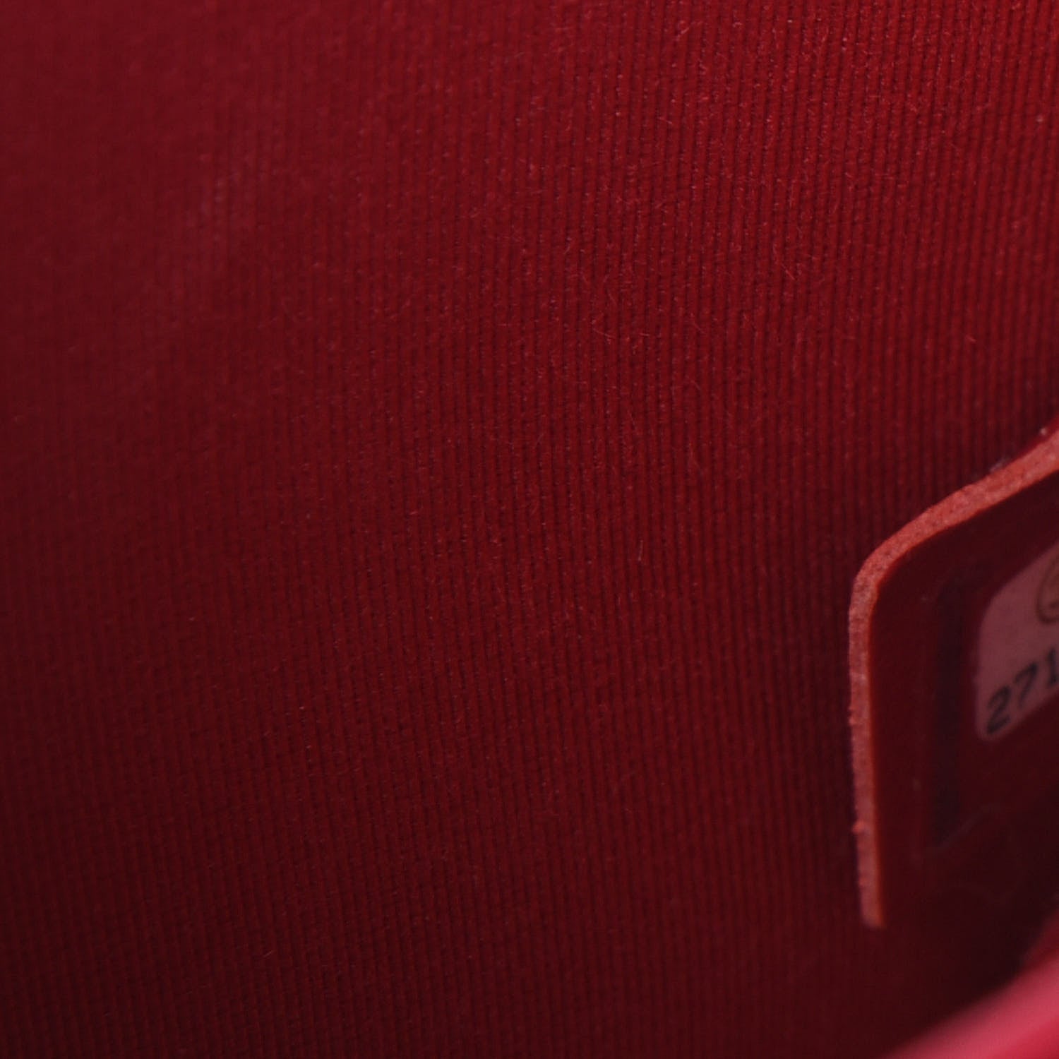 Chanel Lambskin Quilted CC Flap Red 6 of 10