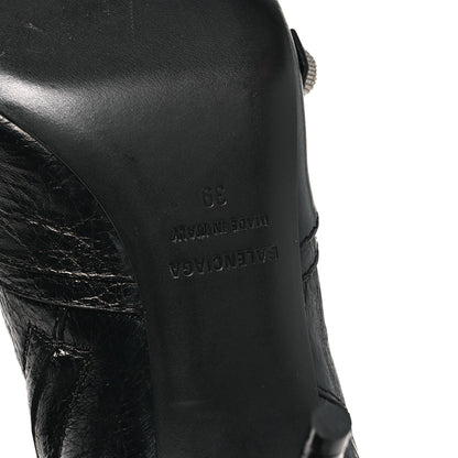 Balenciaga Agneau Arena Cagole 90mm Ankle Boots 39 Black 7 of 10