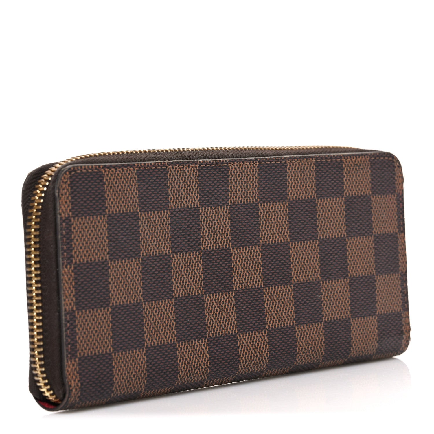 Louis Vuitton Damier Ebene Clemence Wallet Cherry 1863162
