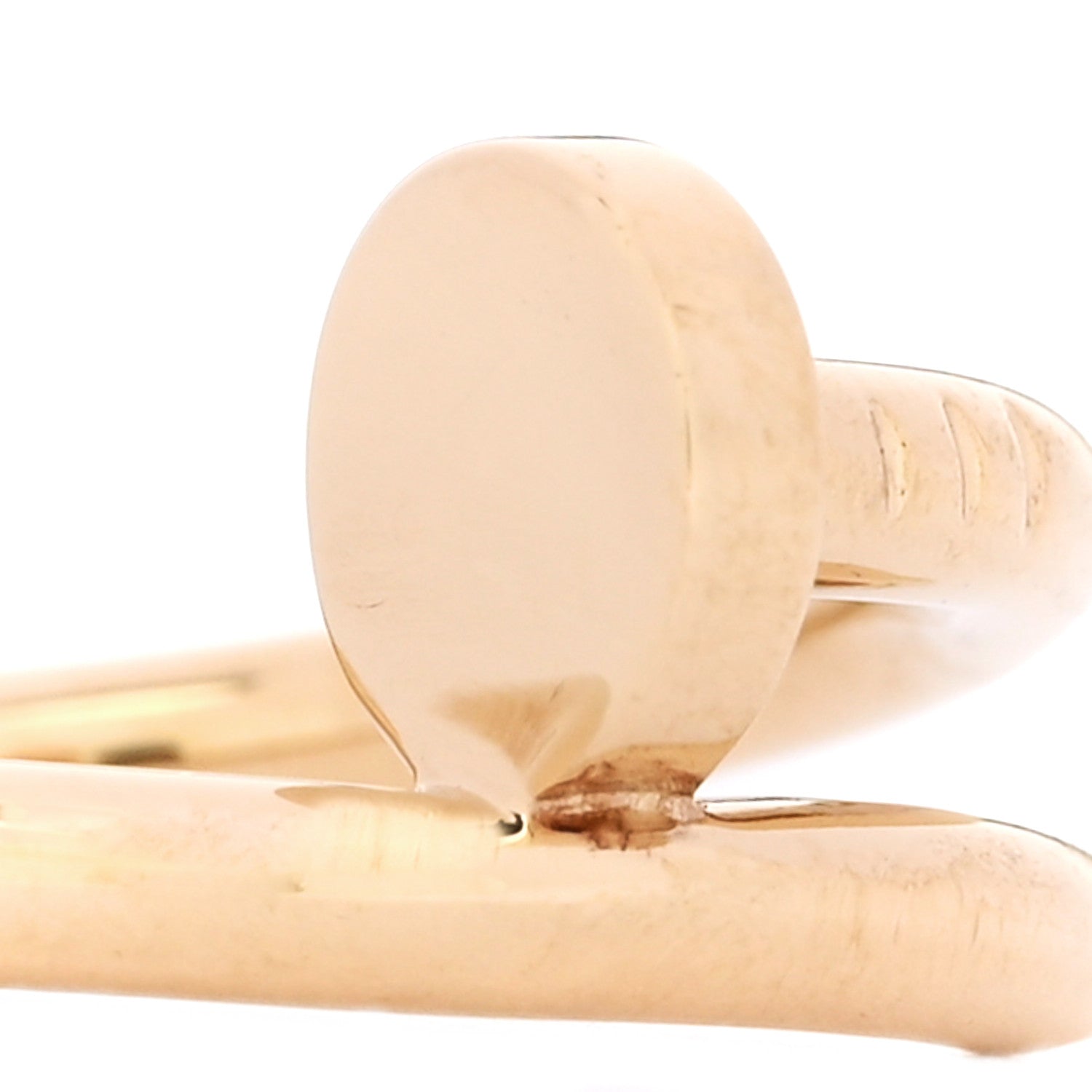 Cartier 18K Yellow Gold Juste Un Clou Ring 52 6 4 of 5