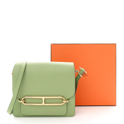 Hermes Evercolor Mini Sac Roulis Vert Criquet 11 of 11