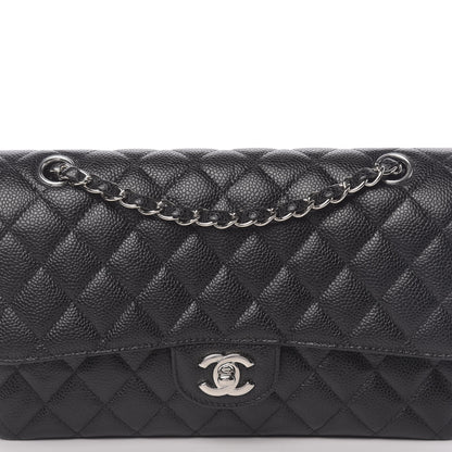 Chanel Caviar Quilted Medium Double Flap Black 12 of 12