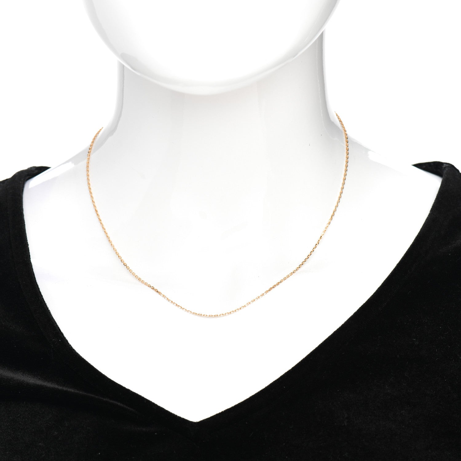 Van Cleef & Arpels 18K Yellow Gold Trace Chain 2 of 5