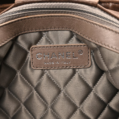 Chanel Distressed Lambskin Le Marais Ligne Messenger Flap Brown 6 of 10