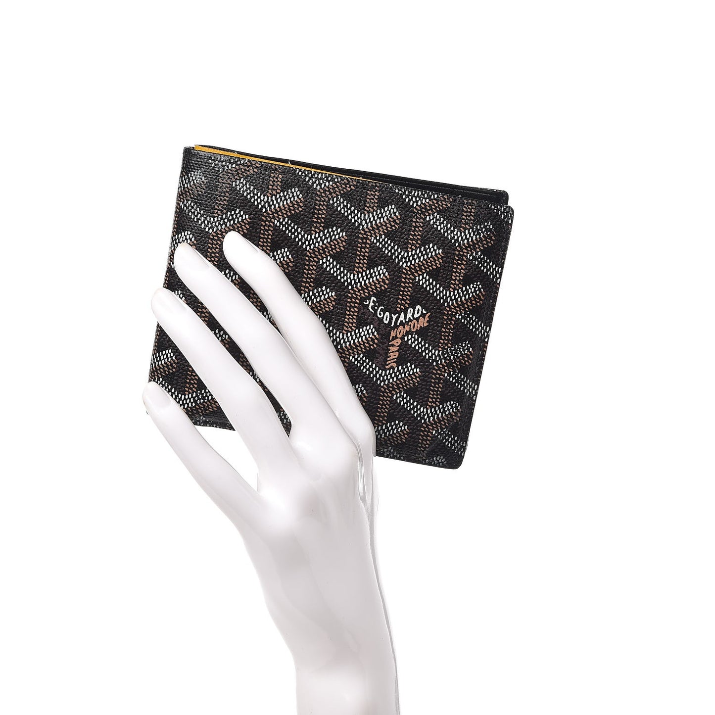 Goyardine Saint Florentin Bifold Wallet Black