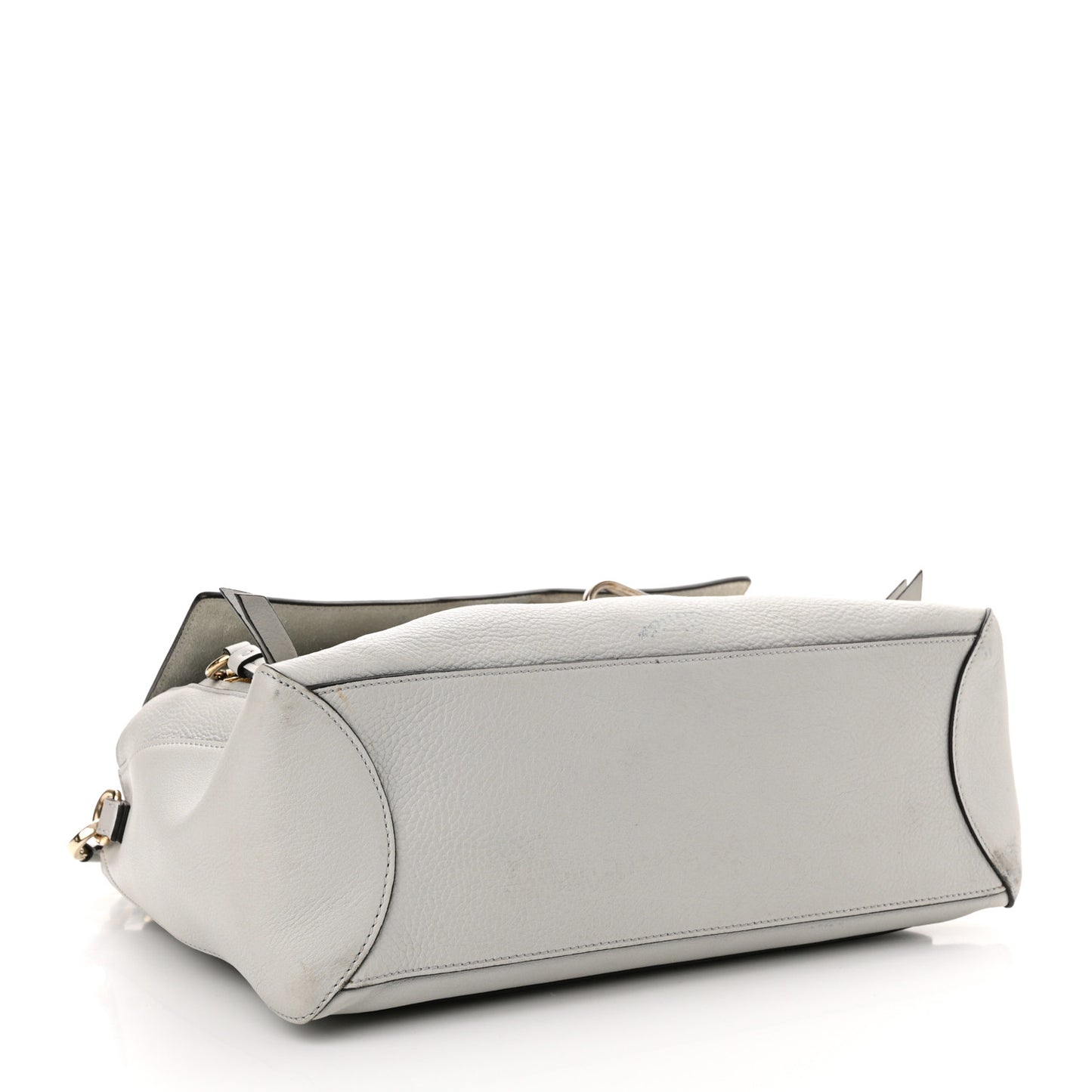 Calfskin Medium Faye Day Shoulder Bag Airy Grey
