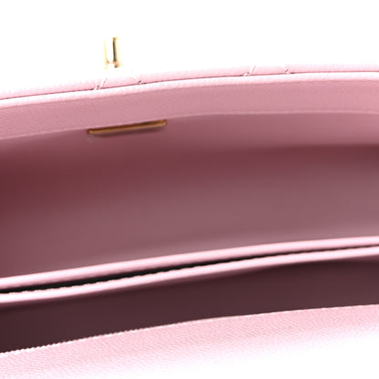 Chanel Caviar Quilted Mini Coco Handle Flap Light Pink 5 of 11
