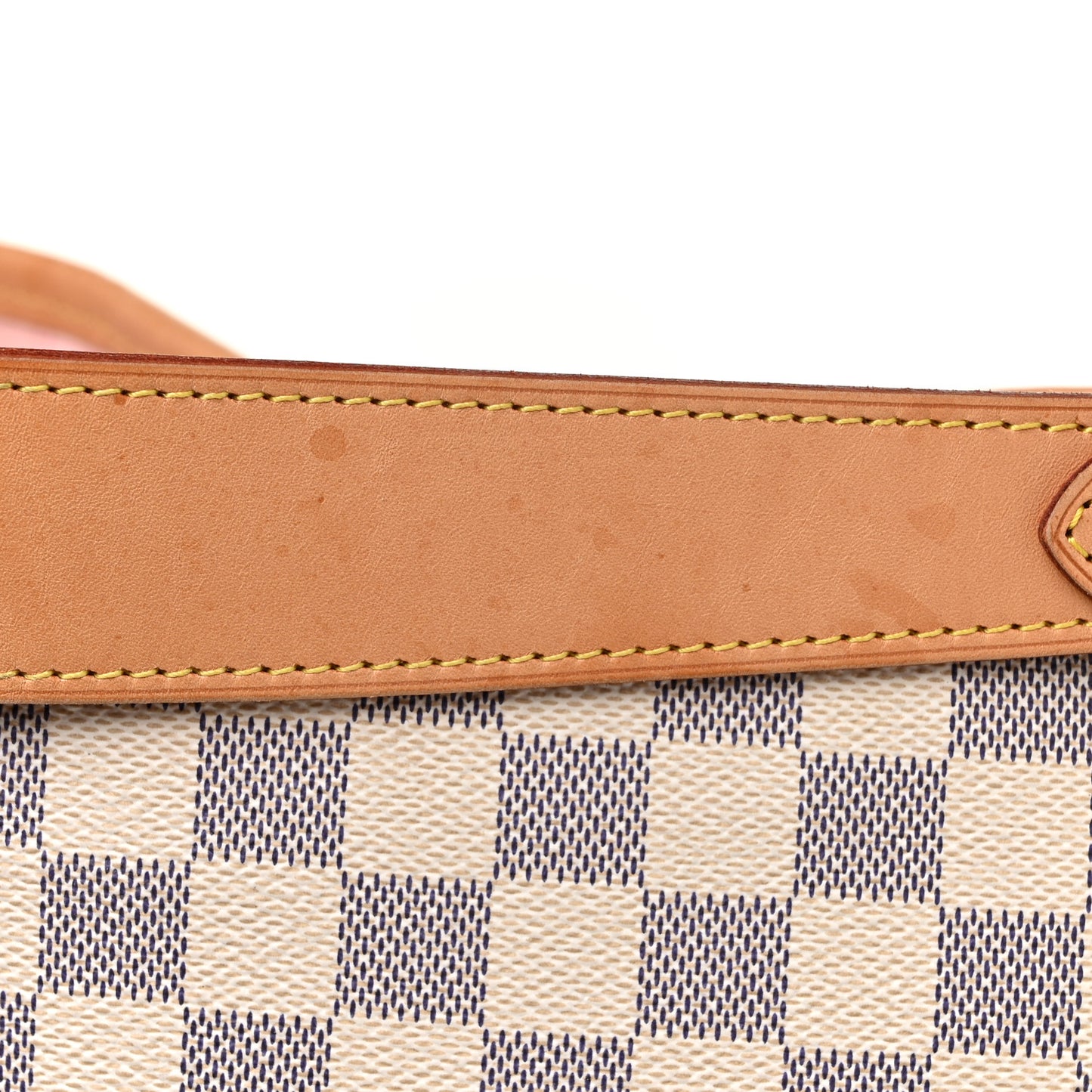 Damier Azur Delightful MM Rose Ballerine