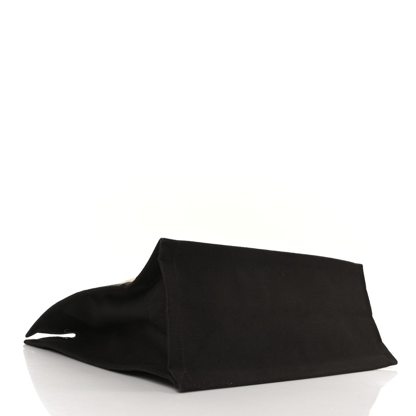 Linen Calfskin Rive Gauche Tote Natural