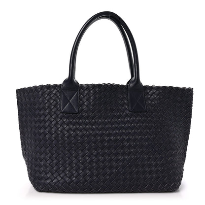 Bottega Veneta Nappa Intrecciato Small Cabat Dark Purple 1 of 10