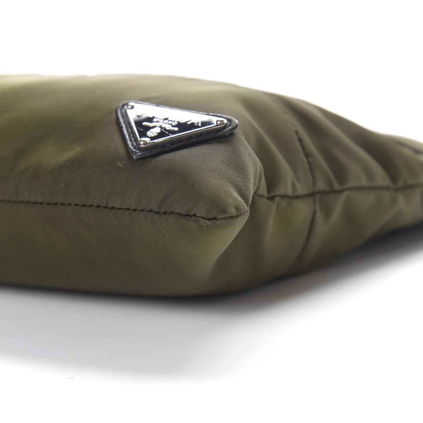 Tessuto Nylon Flat Messenger Bag Militare