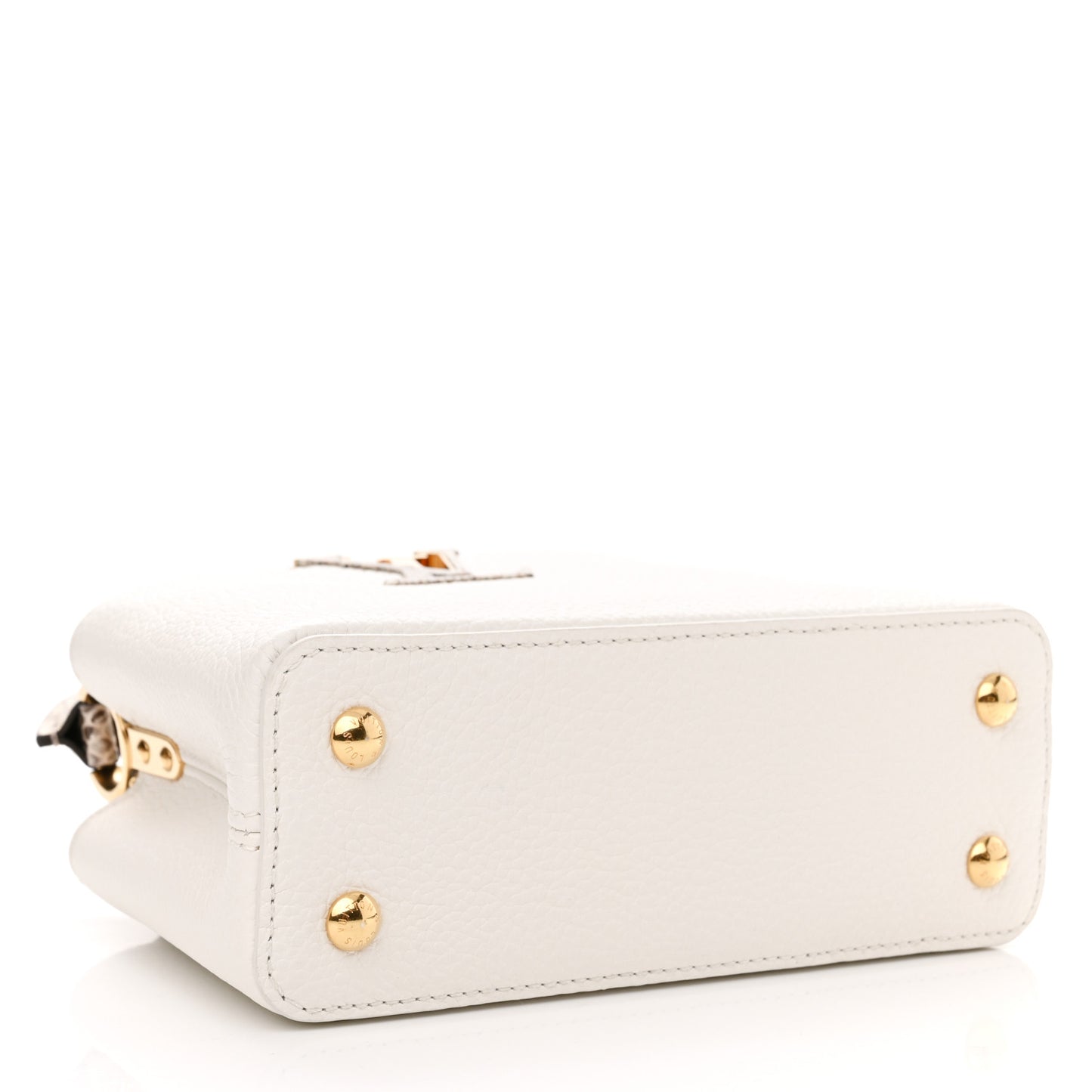 Taurillon Ayers Capucines Mini White Snow White