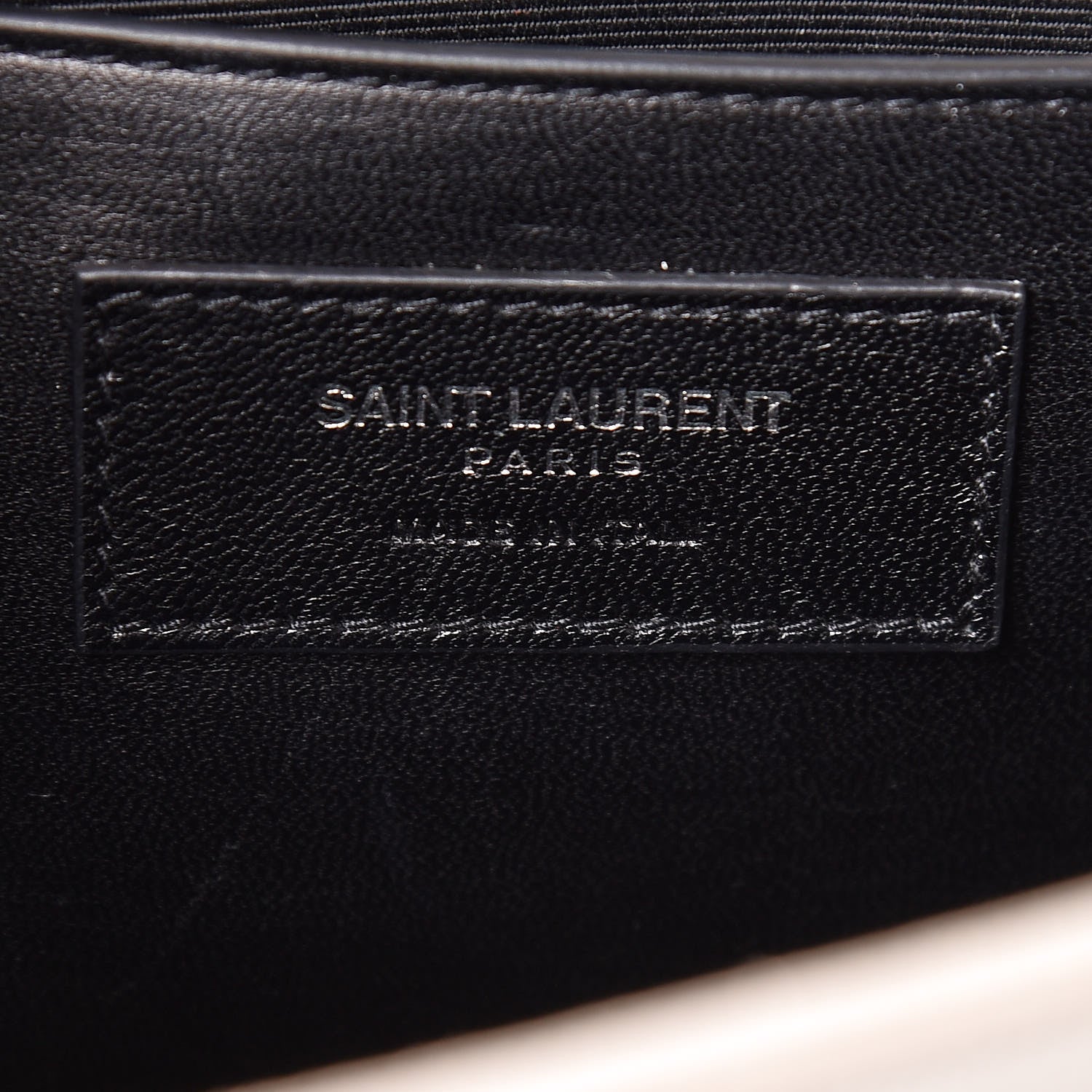 Saint Laurent Grain De Poudre Medium Classic Monogram Kate Satchel Icy White 8 of 11