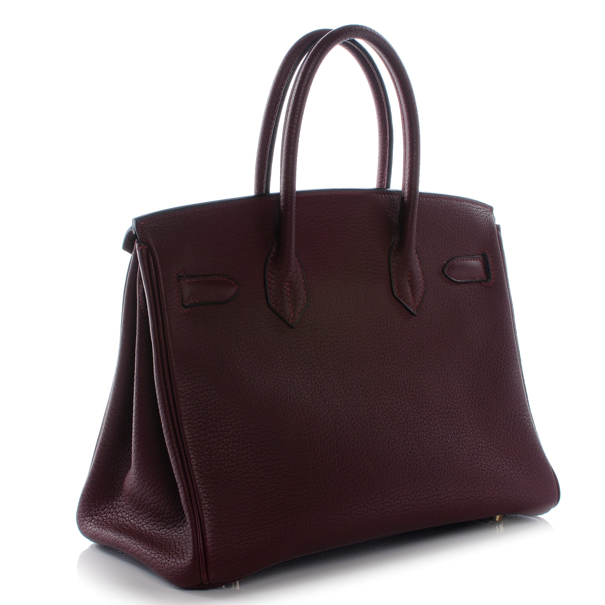 Hermes Togo Birkin 30 Rouge H 3 of 9