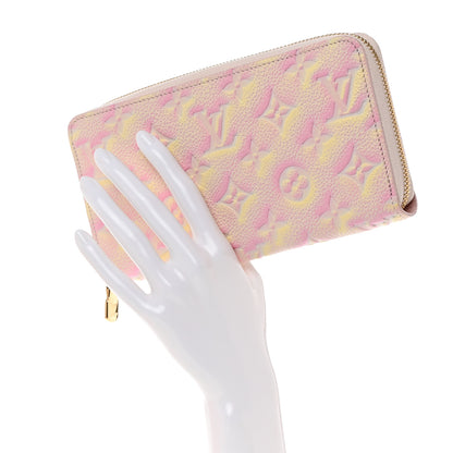 Louis Vuitton Empreinte Monogram Summer Stardust Zippy Wallet Pink 2 of 7