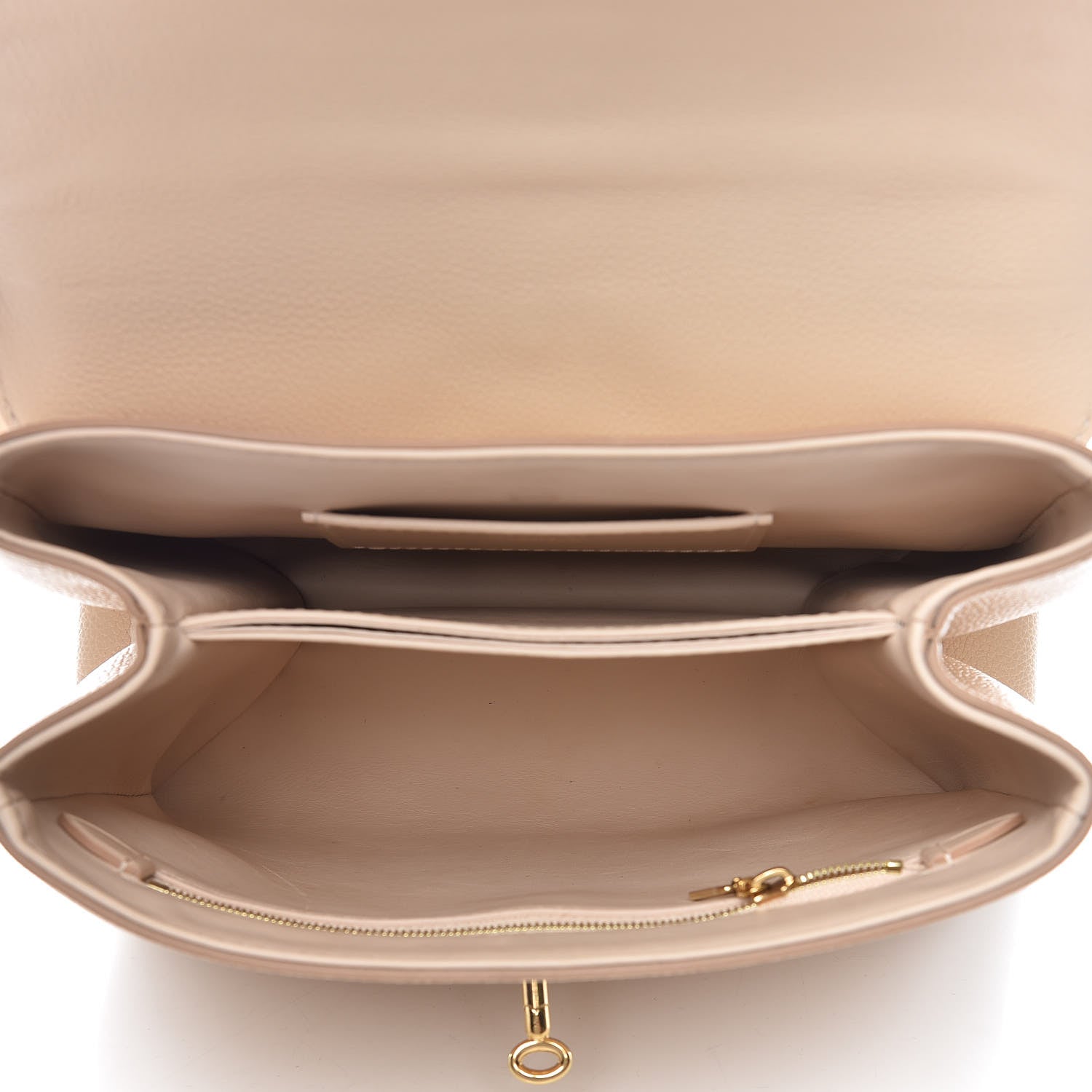 Louis Vuitton Grained Smooth Calfskin Rose Des Vents PM Creme 7 of 23