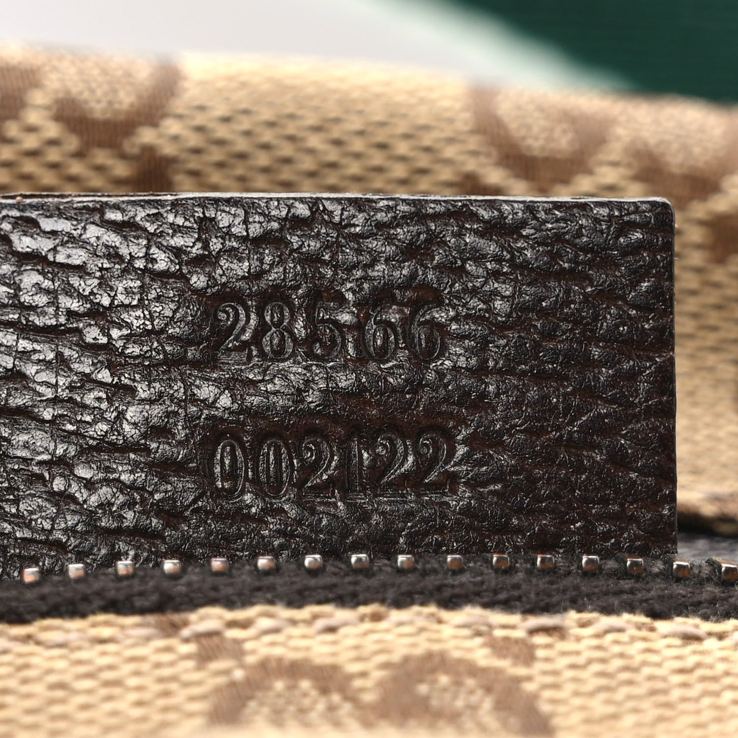 Gucci Monogram Web Belt Bag Dark Brown 7 of 11