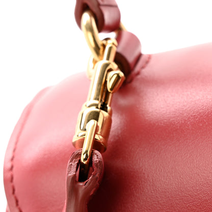 Celine Satinated Calfskin Mini 16 Top Handle Bag Raspberry 15 of 15