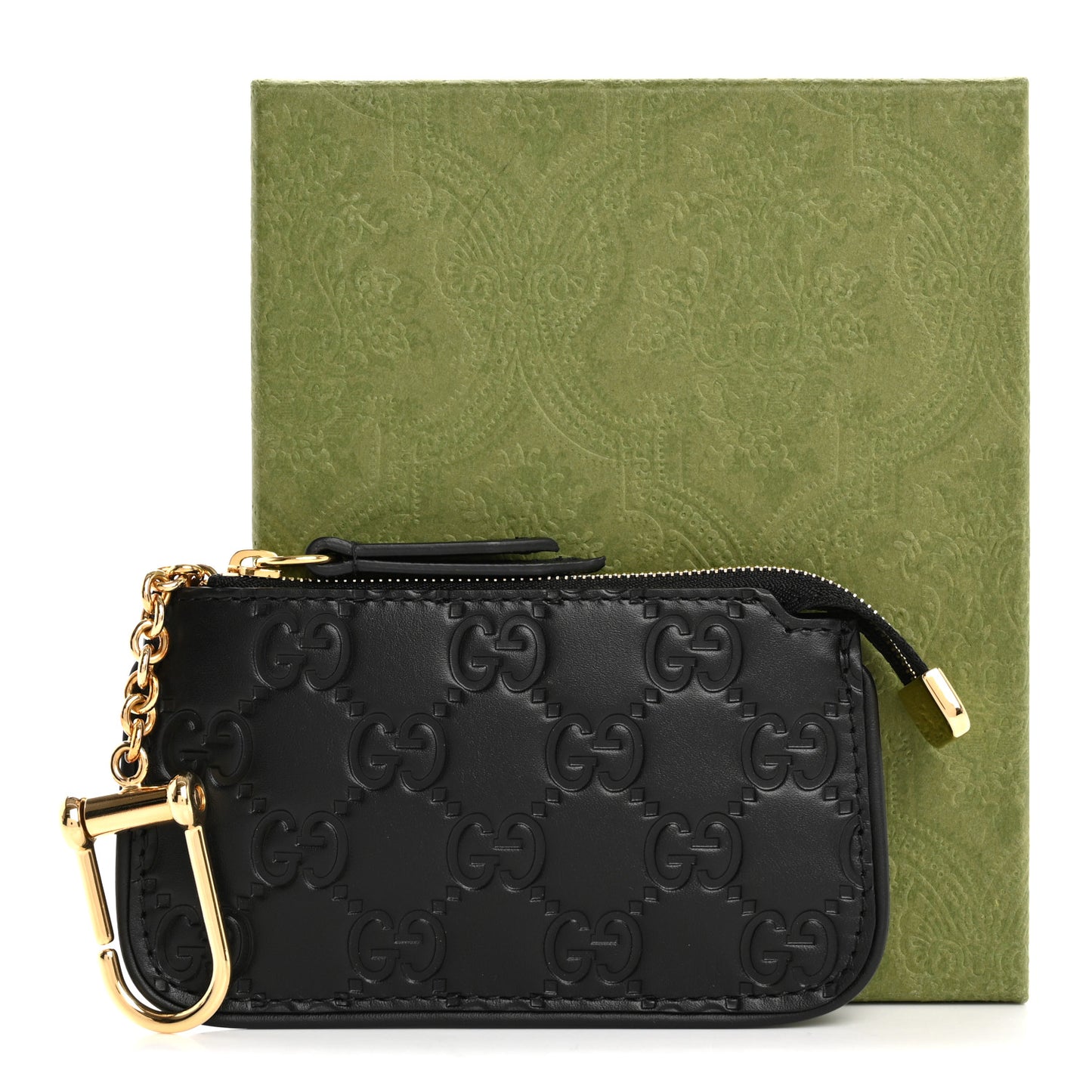 Guccissima Key Case Black