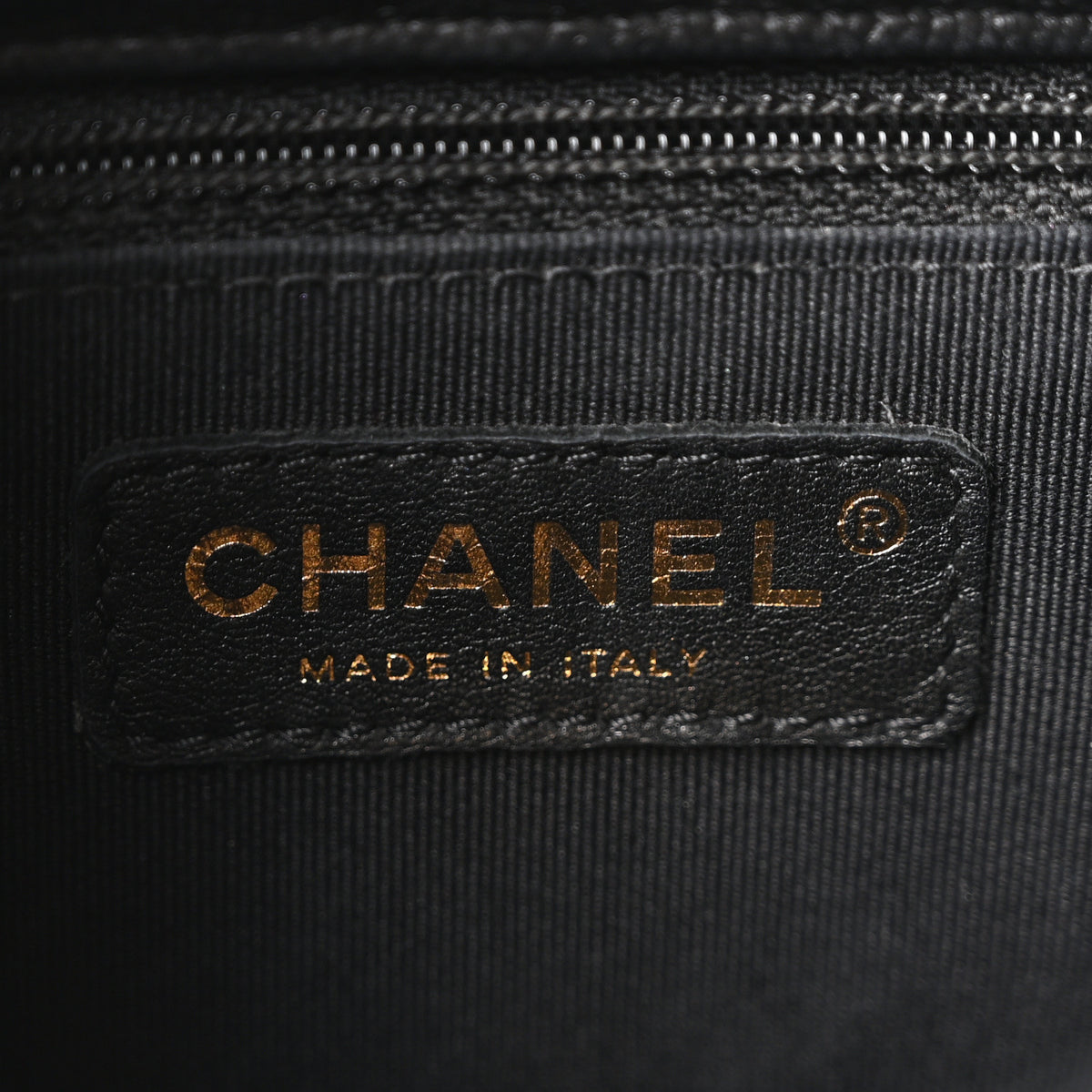 Caviar Quilted Pockets Backpack Black