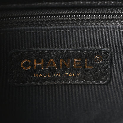 Chanel Caviar Quilted Pockets Backpack Black 6 of 10