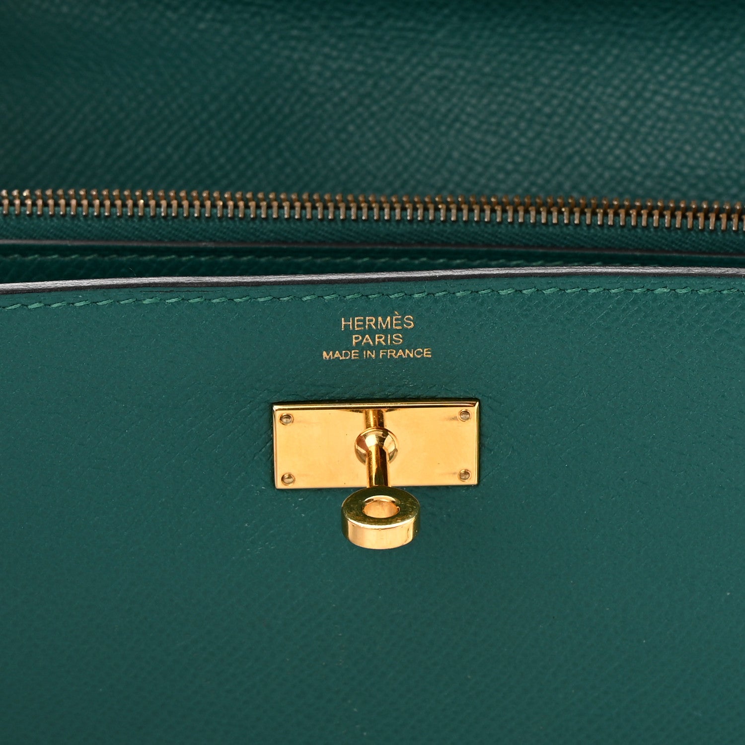 Hermes Epsom Kelly Longue Wallet Malachite 5 of 13