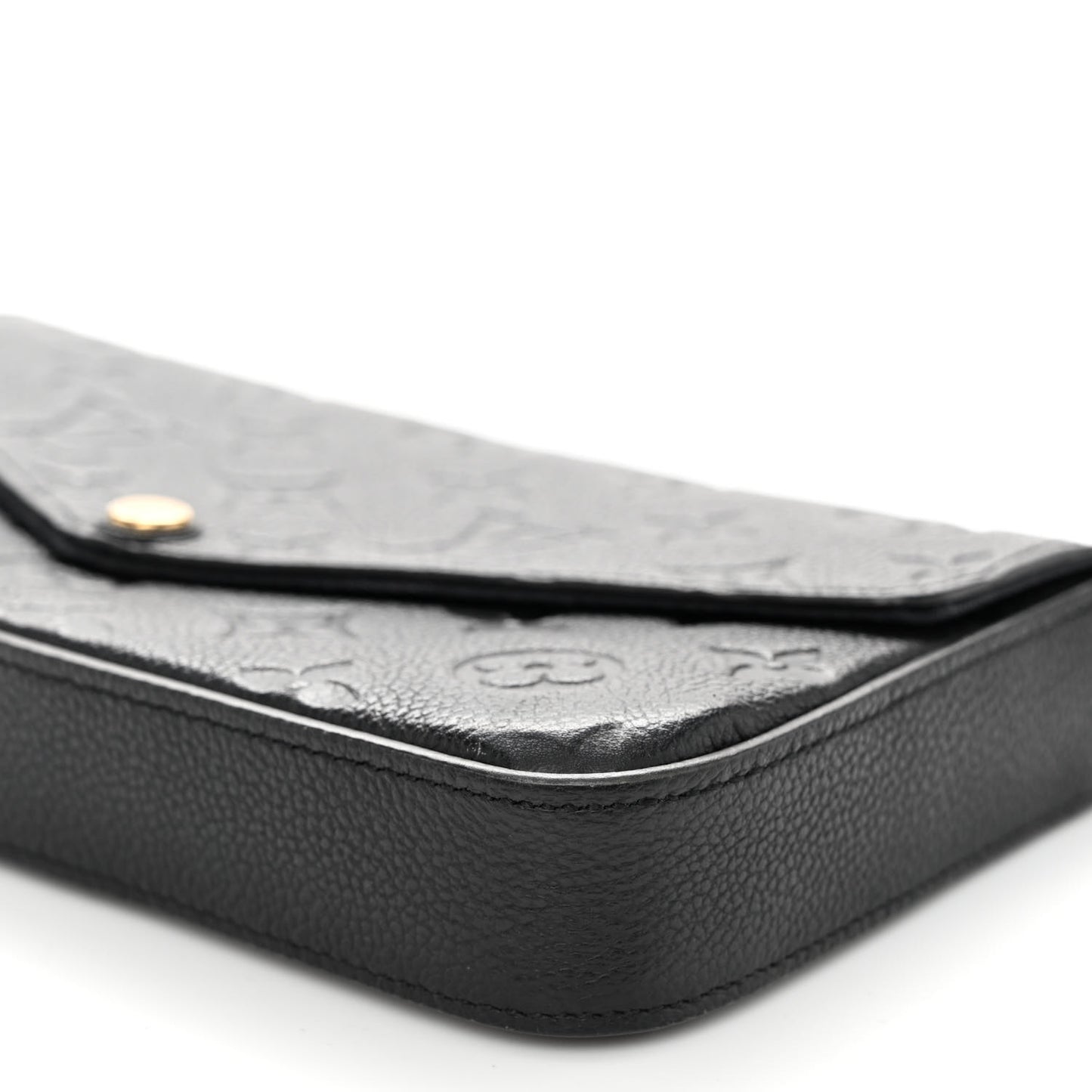 Empreinte Pochette Felicie Chain Wallet Black