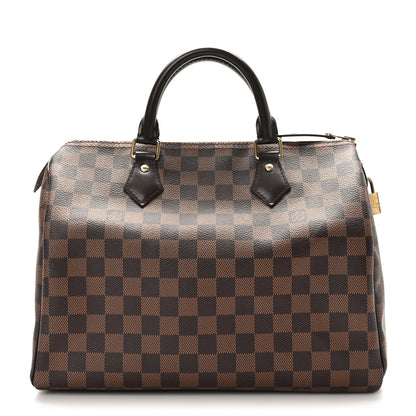 Louis Vuitton Damier Ebene Speedy 30 1 of 11