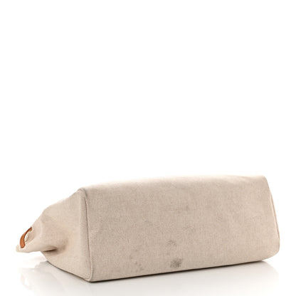 Hermes Toile Vache Hunter Herbag Cabas MM Natural 5 of 17