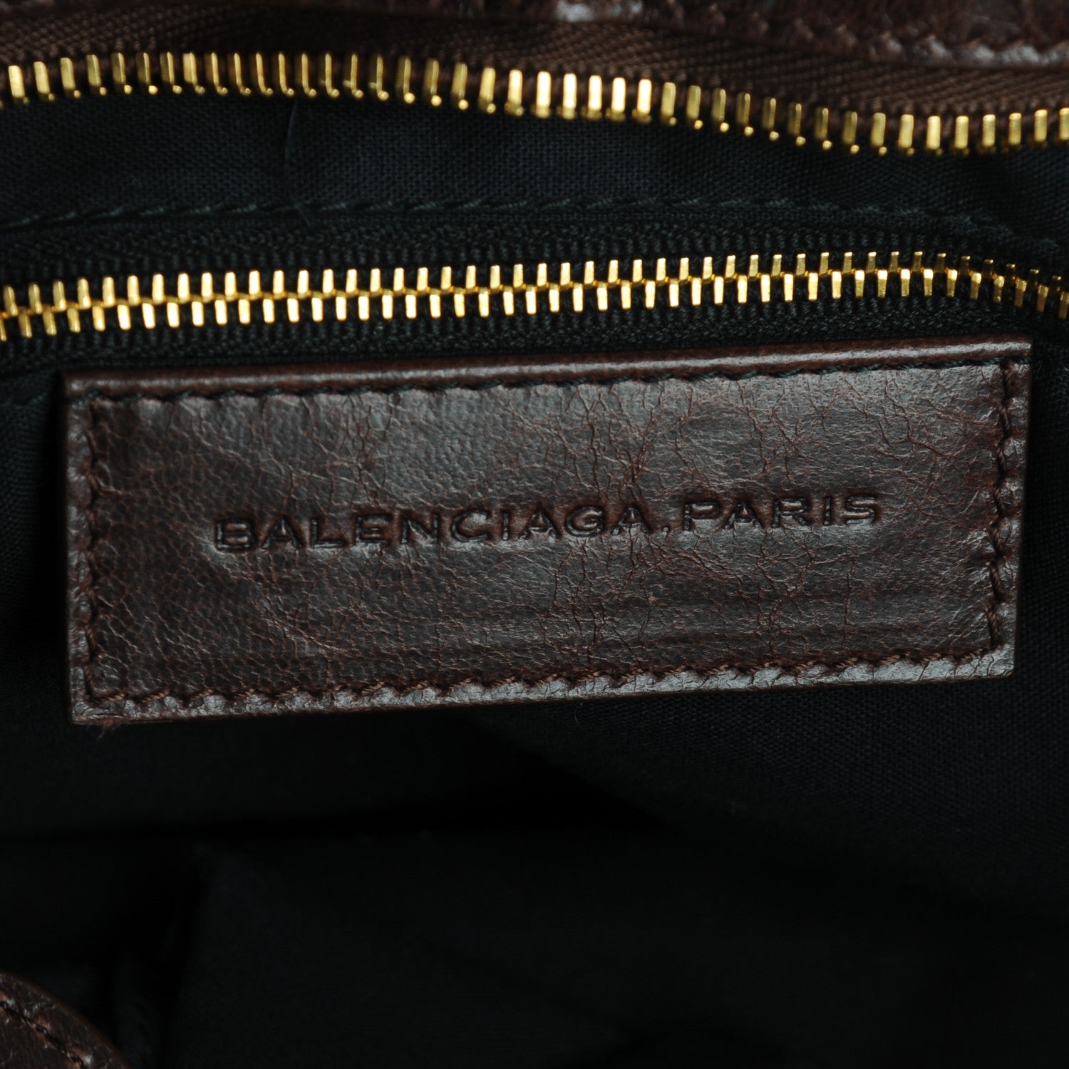 Balenciaga Agneau Giant 12 Gold Hardware City Cigare Fonce 6 of 7